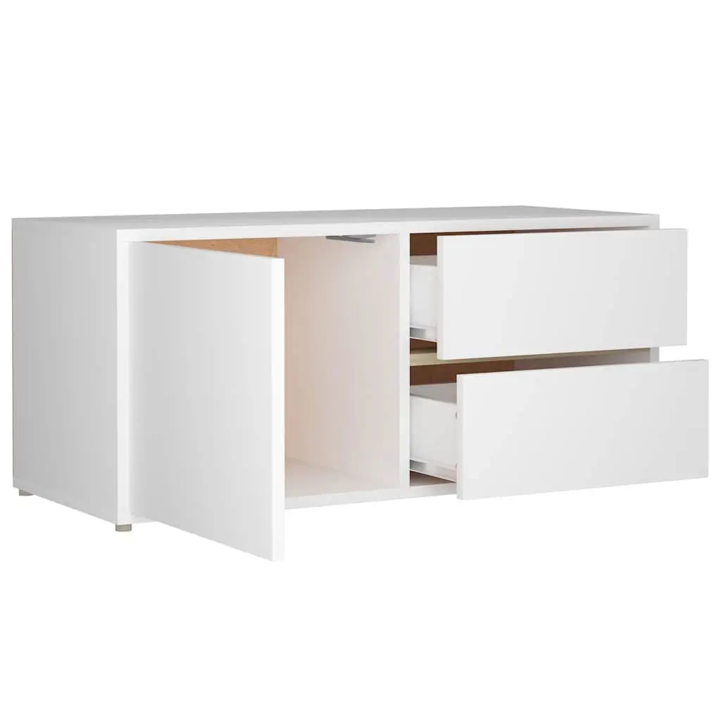 White TV Cabinet for Home Organization