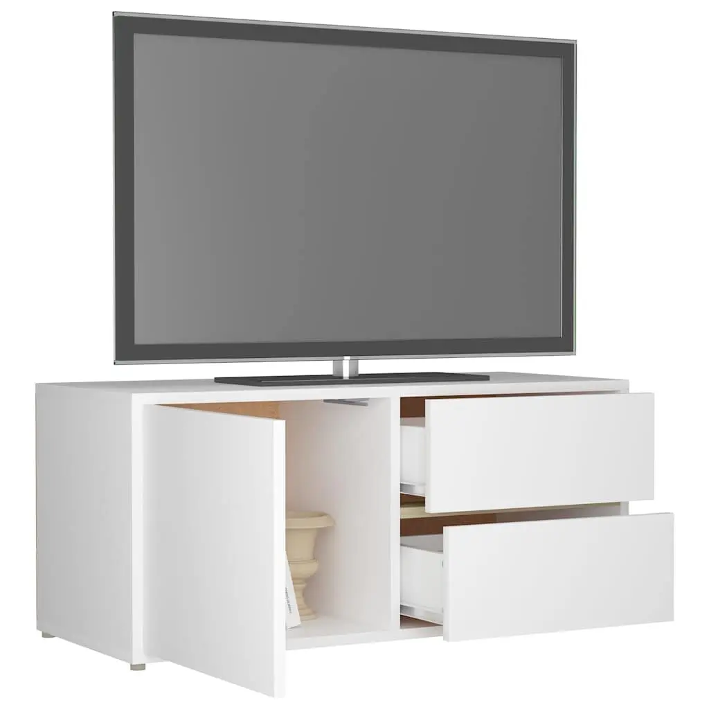 White TV Cabinet for Home Organization