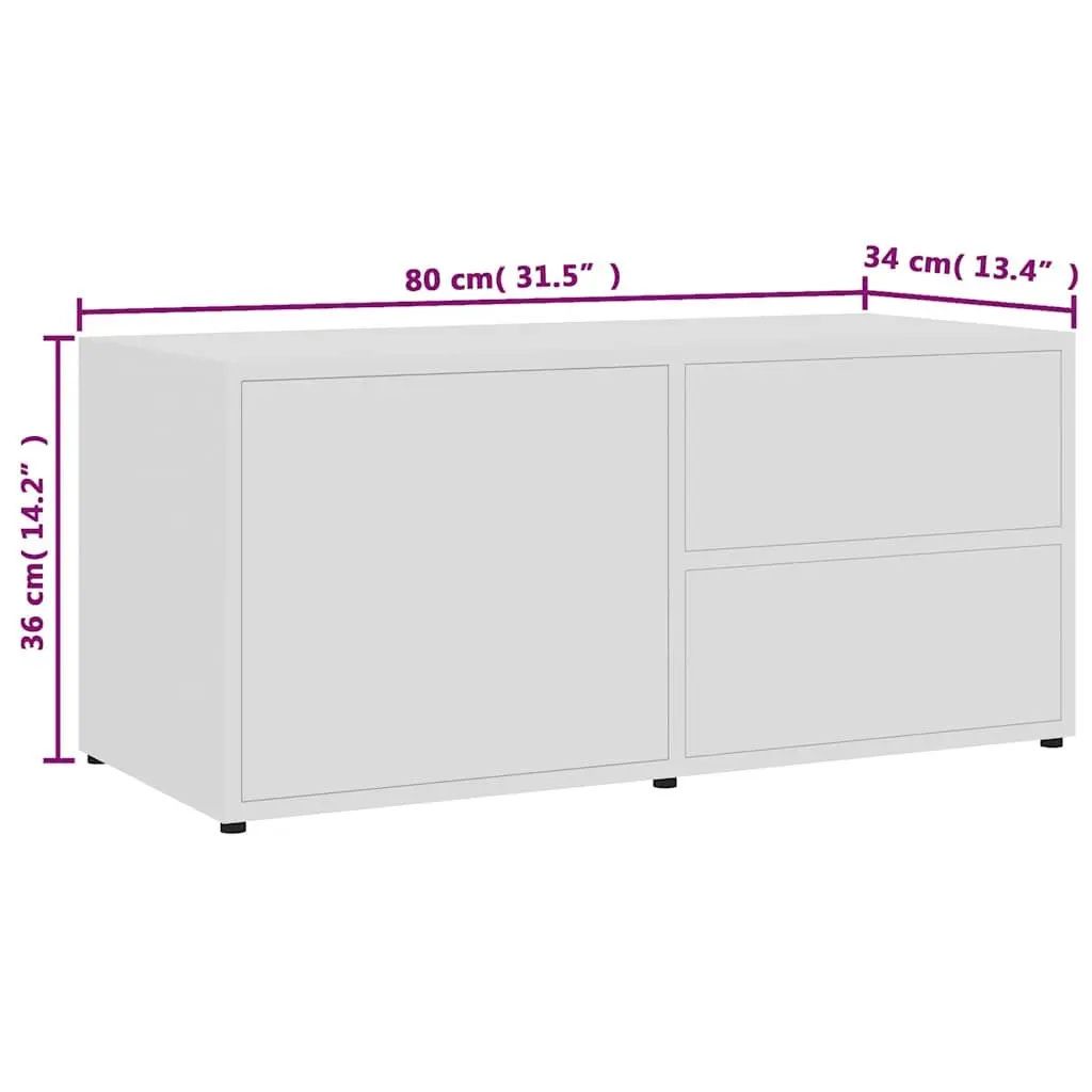 White TV Cabinet for Home Organization