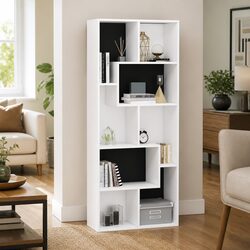 Versatile Book Cabinet for Living Spaces and Libraries