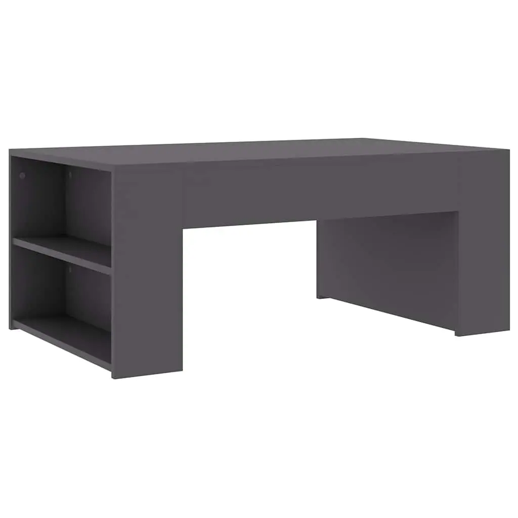 Coffee Table 100x60x42cm Engineered Wood Grey Living Room Accent Furniture