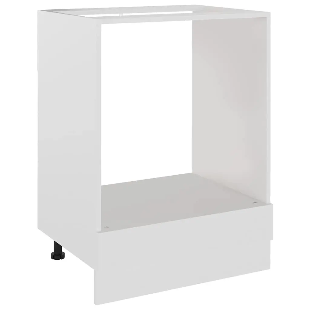 White Oven Cabinet for Kitchen Organization