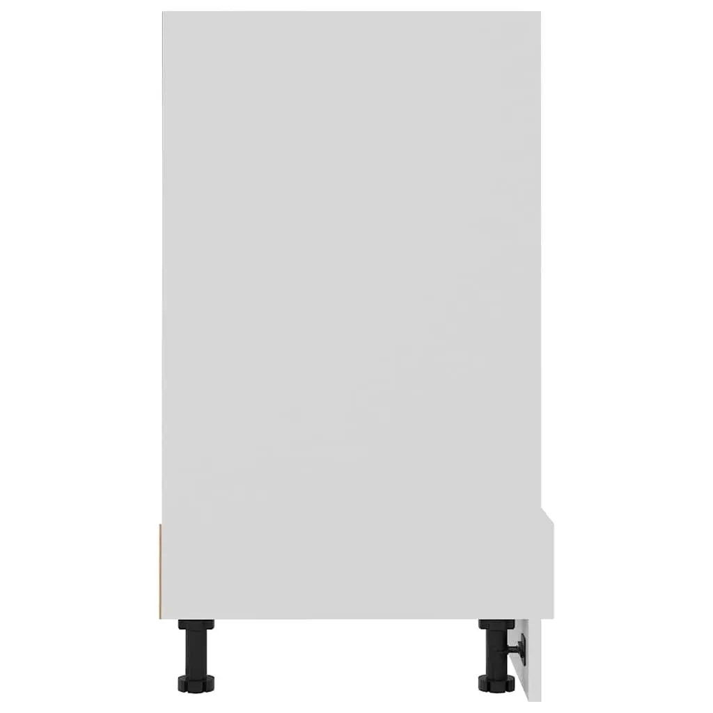 White Oven Cabinet for Kitchen Organization