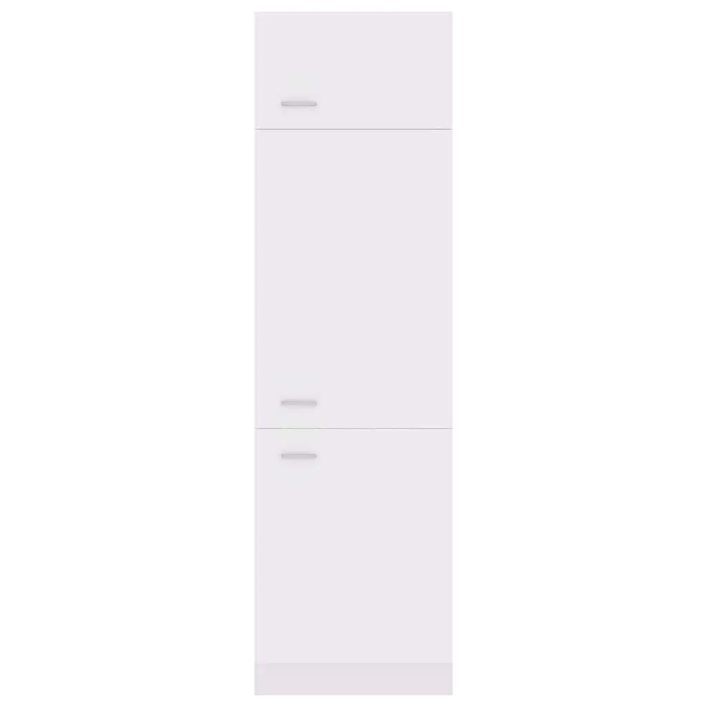 White Storage Cabinet for Kitchen Use
