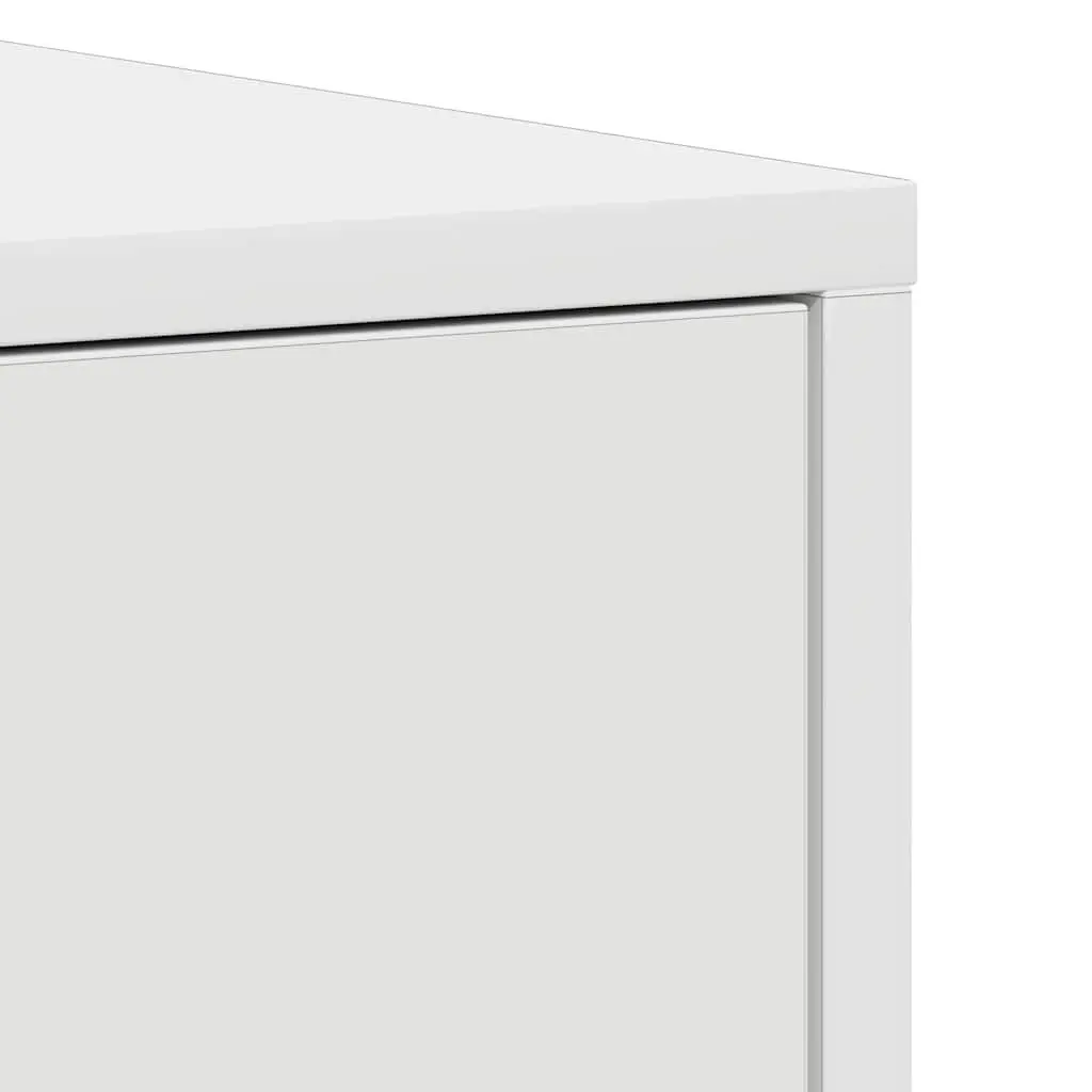 Bathroom Cabinet White 30x30x183.5 cm Storage Vanity Unit Cupboard with Doors