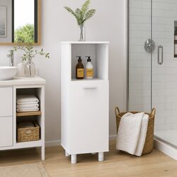 Practical White Bathroom Cabinet for Everyday Use