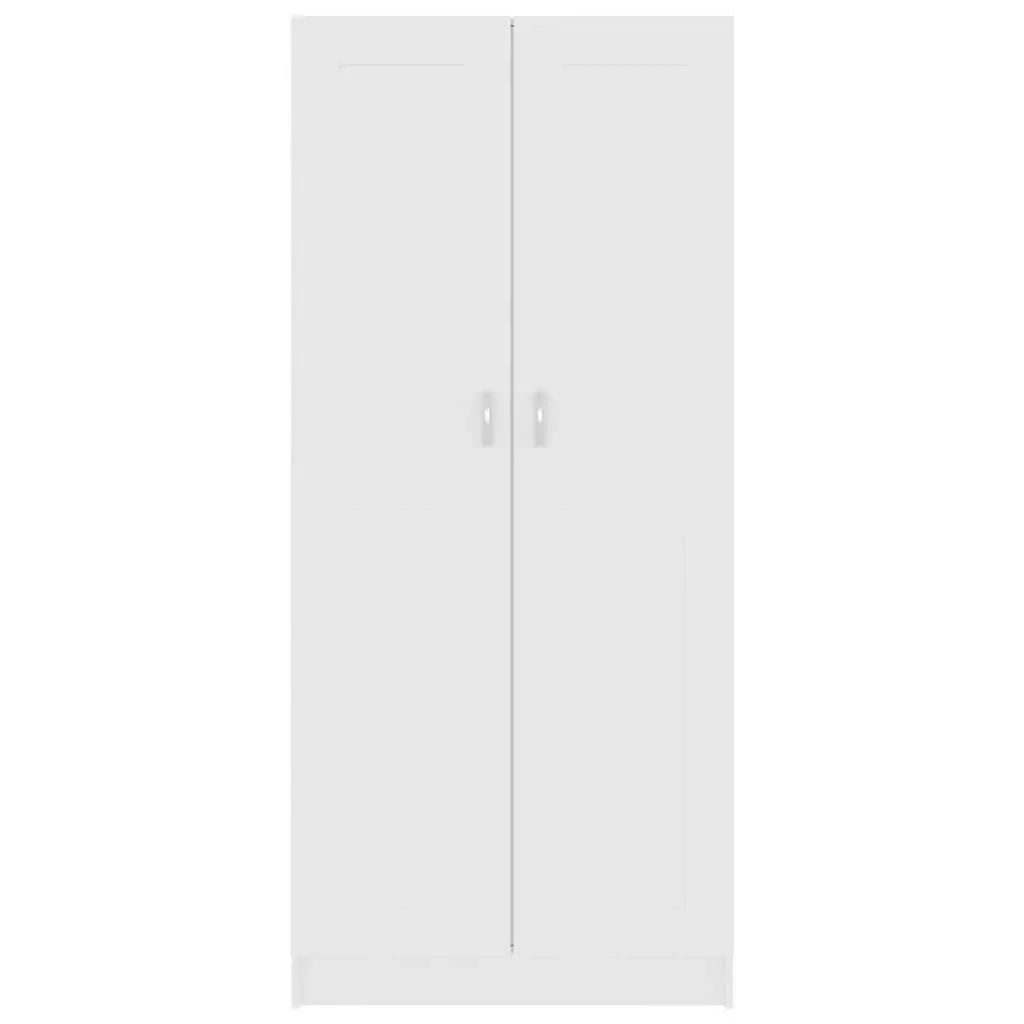 White 5-Shelf Book Cabinet for Home and Office