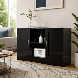 Versatile Black Sideboard Cabinet for Any Room
