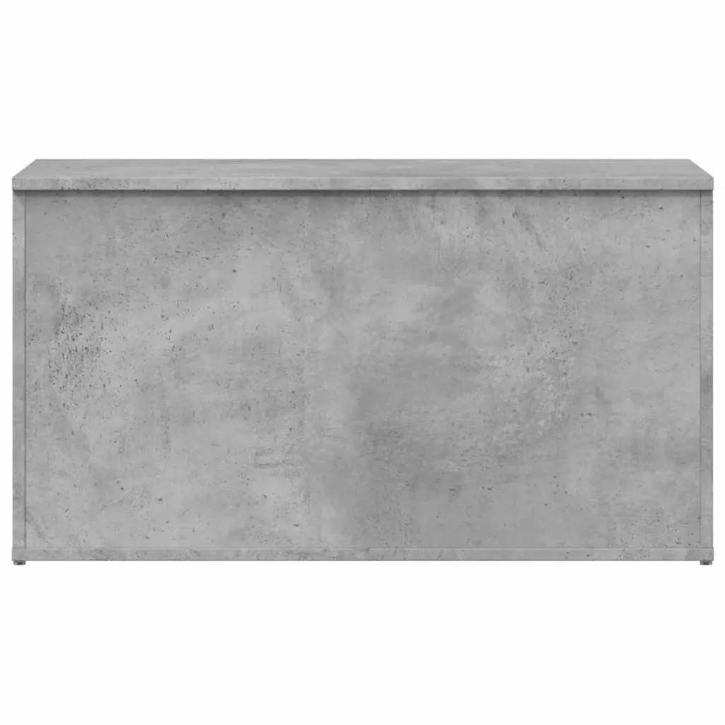 Storage Box Engineered Wood Grey 84x42x46cm Multifunctional Organizer for Bedroom Living Room