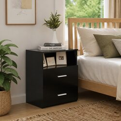 Versatile Black Nightstands for All Your Storage Needs