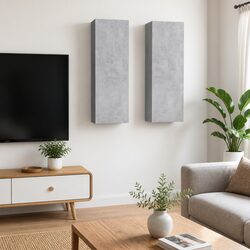 Practical Grey Wall-Mounted TV Cabinets for Any Room