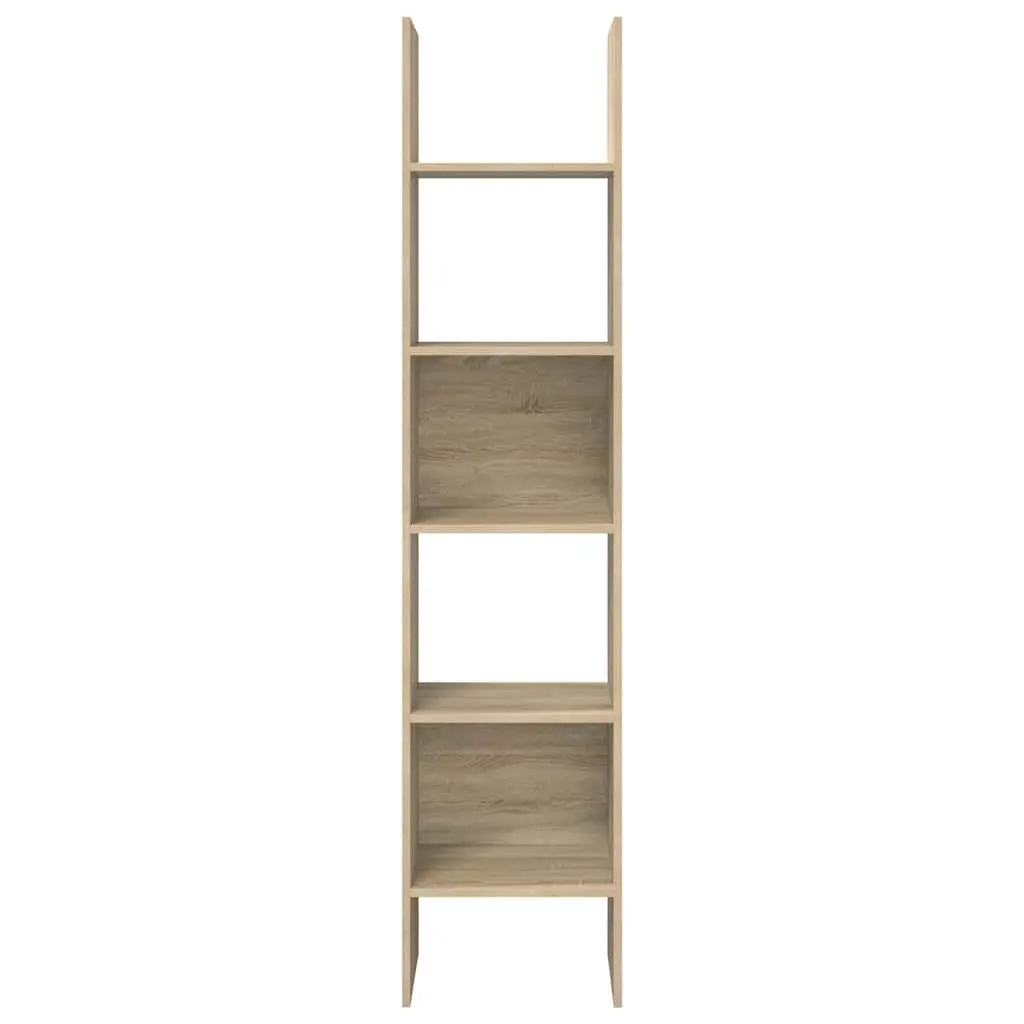 Book Cabinet Engineered Wood 40x35x180 cm Brown Sonoma Oak