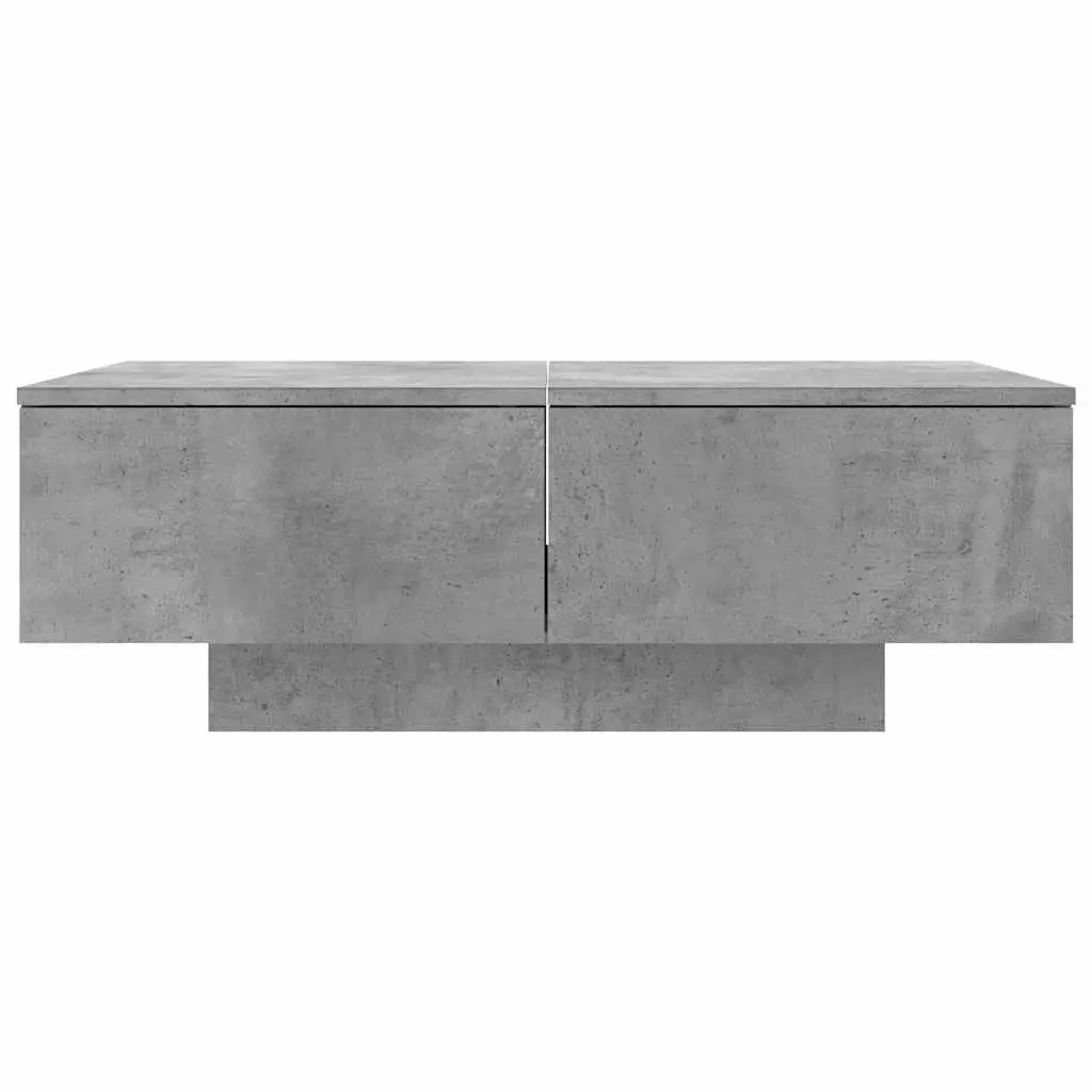 Engineered Wood Coffee Table Grey 90x60x31cm Living Room Accent Furniture
