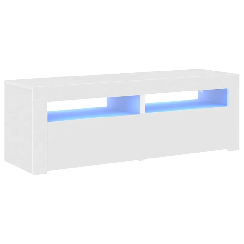 TV Storage Unit with RGB LED Lights for Home Use