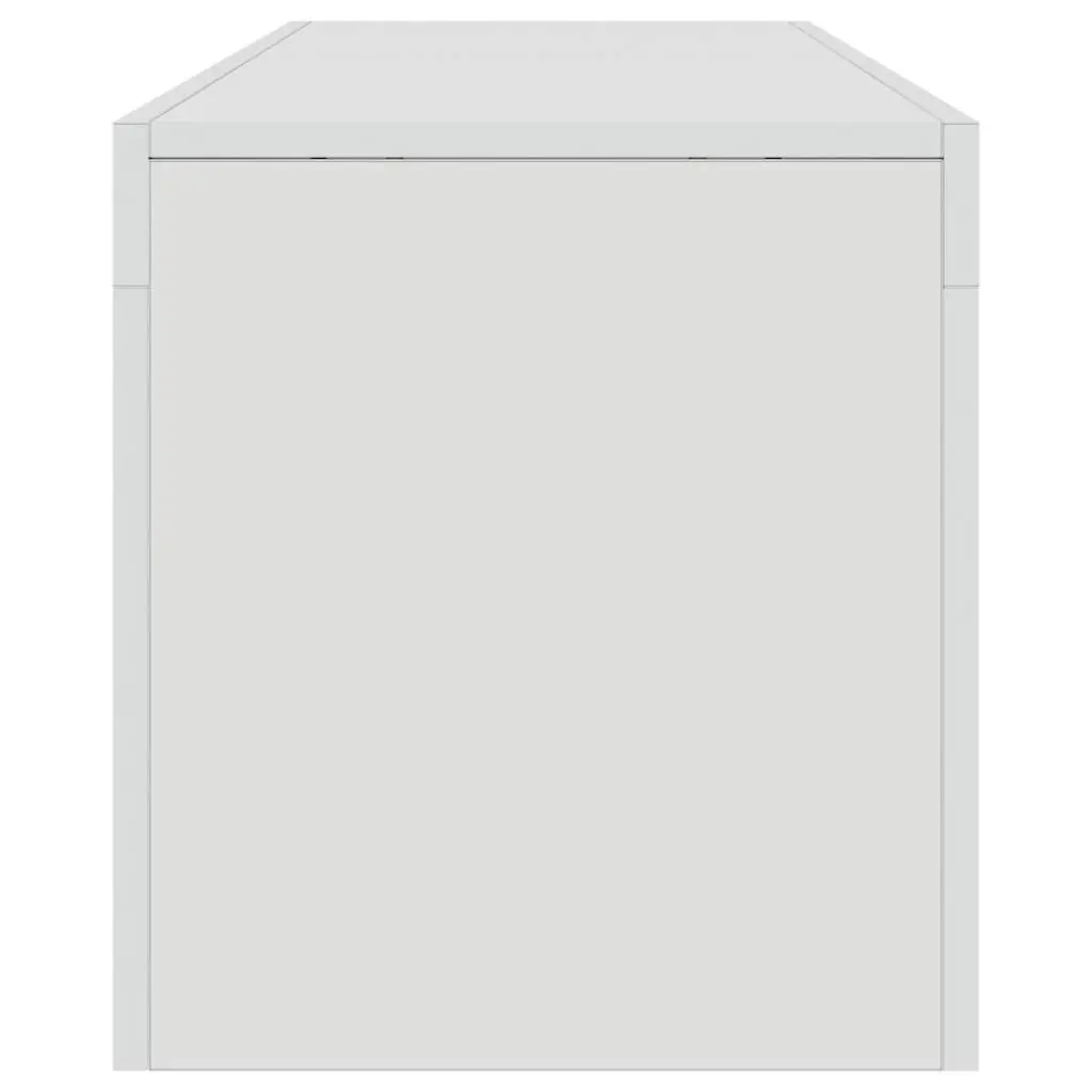 TV Cabinet with Storage and LED Lighting