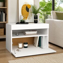 Practical TV Cabinet with RGB LED Lights for Your Home