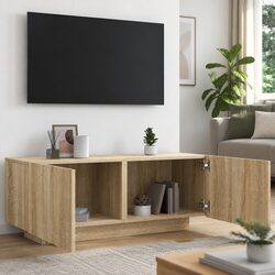 Practical Sonoma Oak TV Cabinet for Any Room Setup