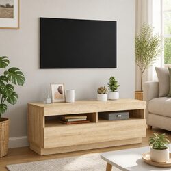Practical Brown TV Cabinet for Your Entertainment Needs