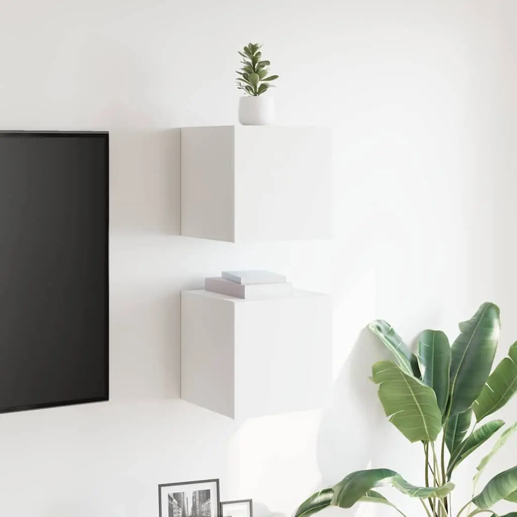 Wall Mounted TV Cabinet Set for Home Use