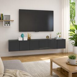 Functional 3-Piece Hanging TV Cabinet Set for Every Home