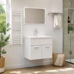 Practical 2-Piece Bathroom Furniture Set for Daily Use