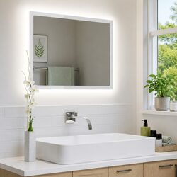 Perfect Fit for Any Bathroom: Versatile LED Mirror