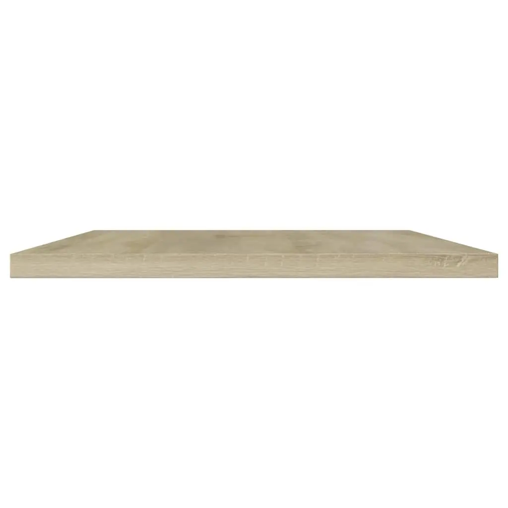 Bookshelf Storage Boards Engineered Wood Sonoma Oak 40x30x1.5 cm Set of 4
