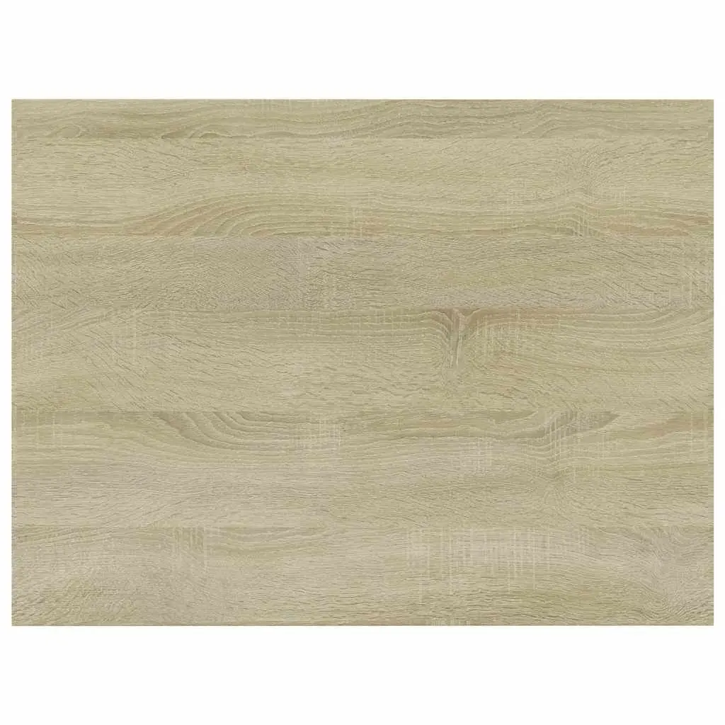 Bookshelf Storage Boards Engineered Wood Sonoma Oak 40x30x1.5 cm Set of 4