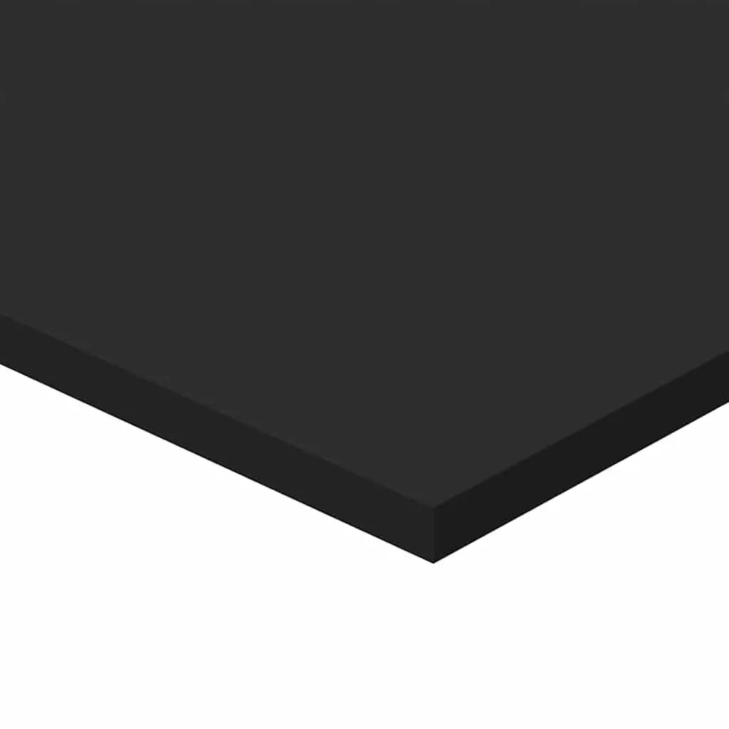 Bookshelf Boards 4 Pieces Black Floating Shelves Storage Solution Engineered