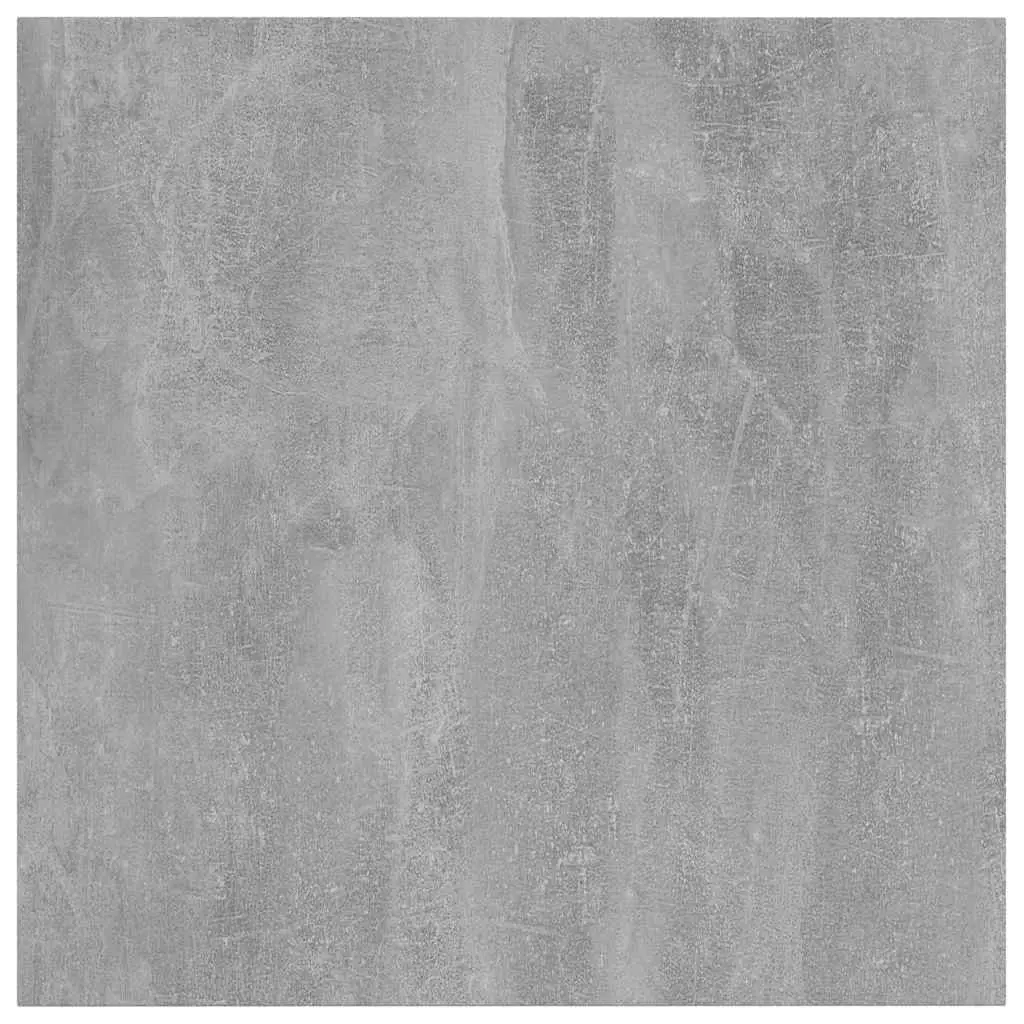 Bookshelf Boards Grey Floating Shelves Storage Solution Engineered Wood Set of 4