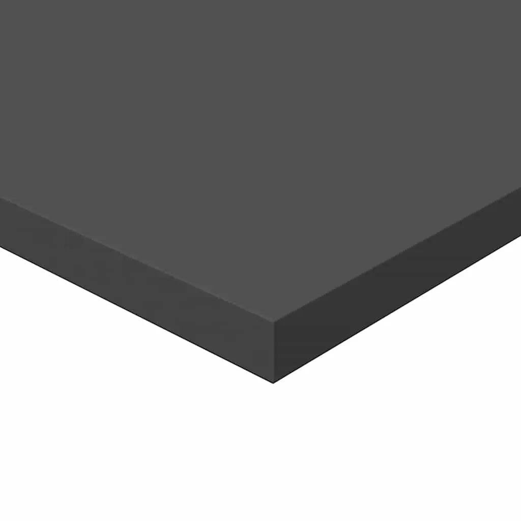 Bookshelf Boards Engineered Wood 40 x 50 x 1.5 cm Grey 4 Pieces Floating Shelves Storage Organization Wall