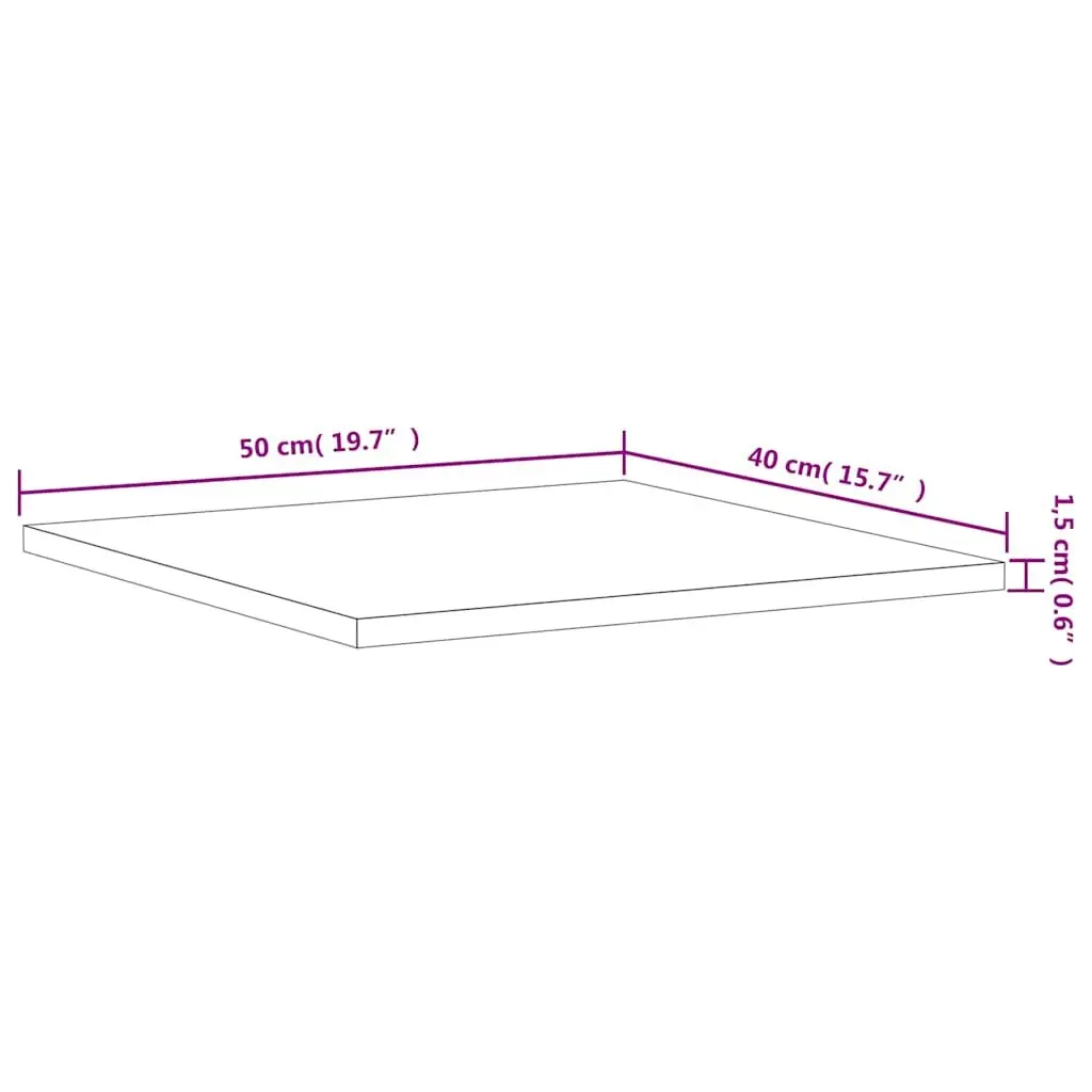 Bookshelf Boards Engineered Wood 40 x 50 x 1.5 cm Grey 4 Pieces Floating Shelves Storage Organization Wall