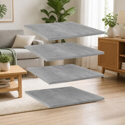 Versatile Grey Wall Mount Shelves for Any Room