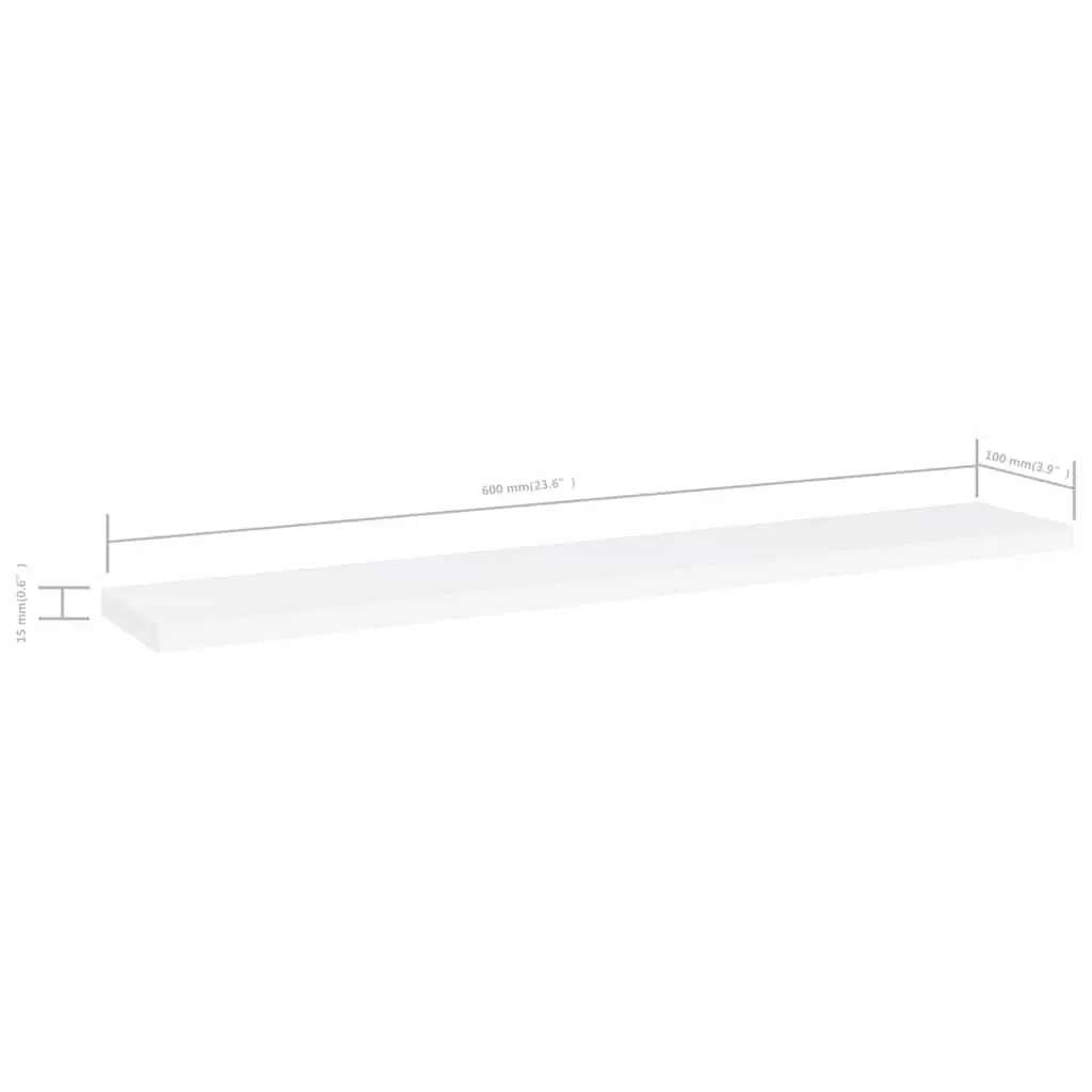 White Bookshelf Boards for Home Organization