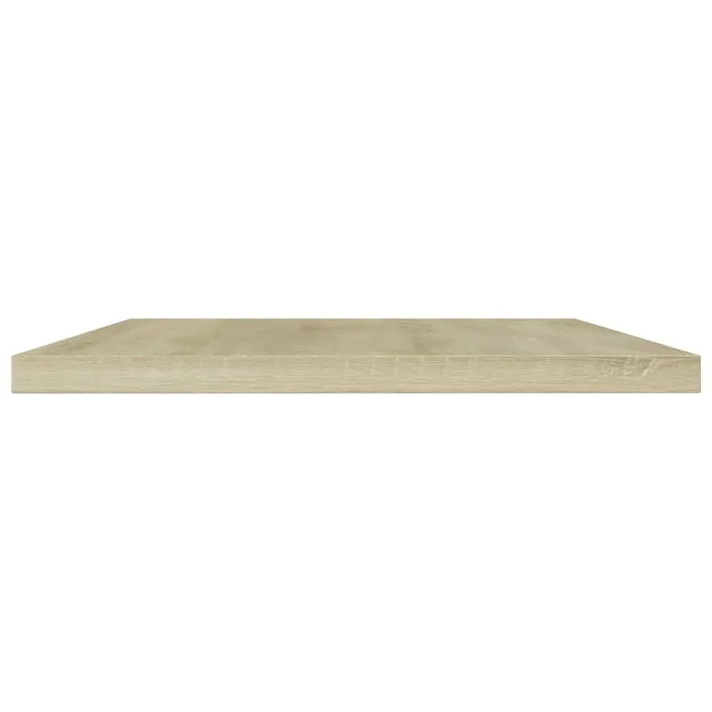 Bookshelf Boards 8 pcs Sonoma Oak Shelving Storage Panels Wall Mounted Wood