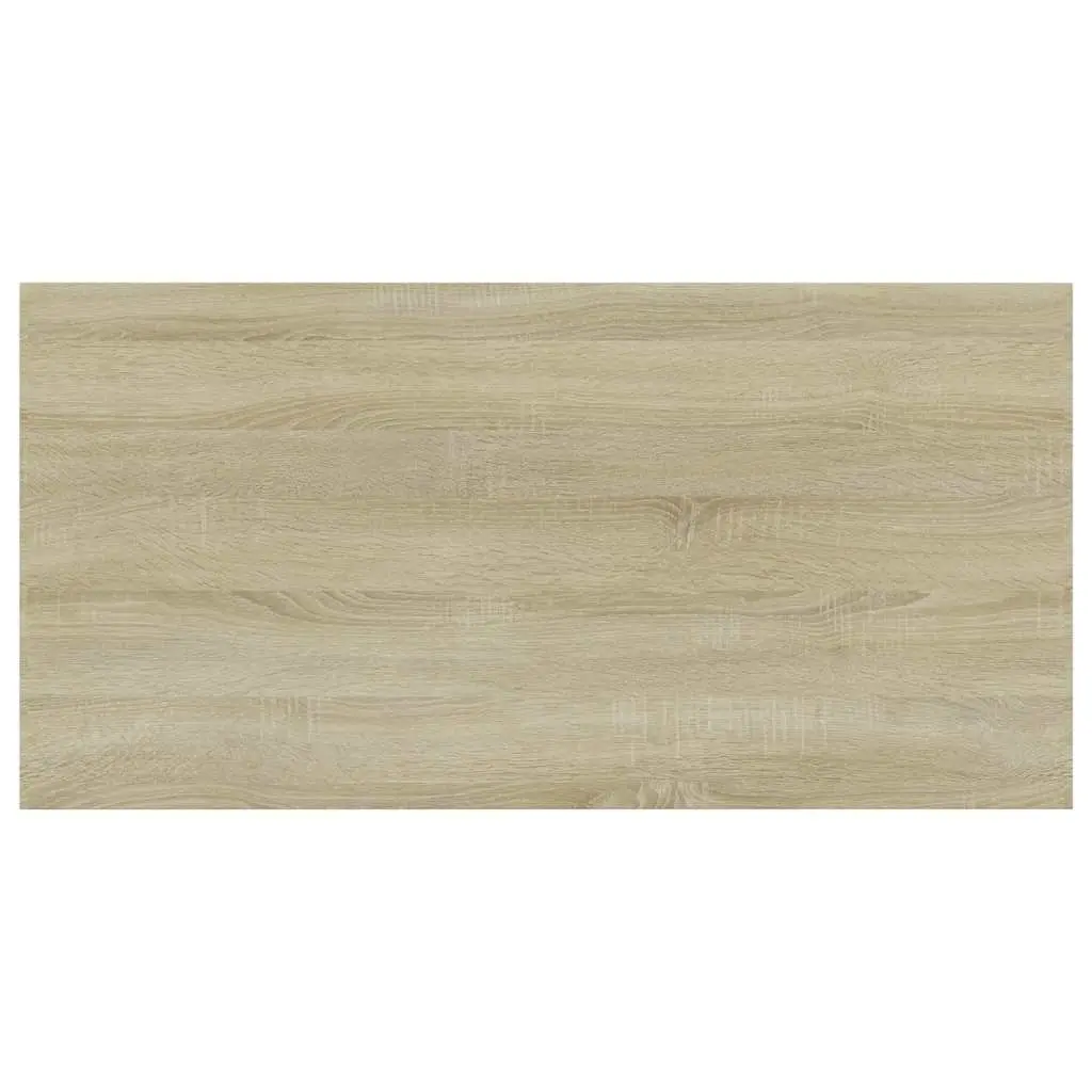 Bookshelf Boards 8 pcs Sonoma Oak Shelving Storage Panels Wall Mounted Wood
