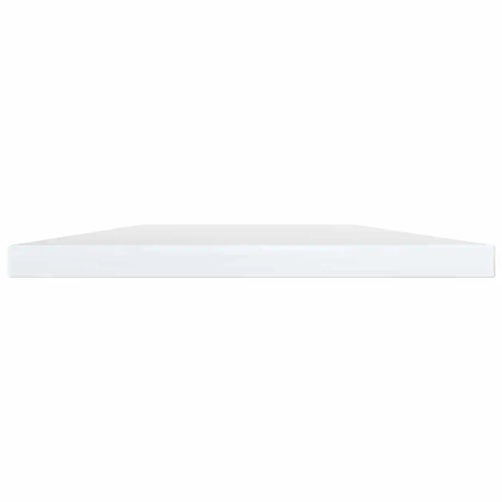 Floating Shelf Boards Engineered Wood 60 x 30 x 1.5 cm White Set of 4