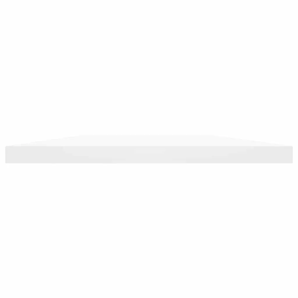 Bookshelf Boards Engineered Wood 60x40x1.5 cm White Floating Wall Mounted 4 Piece