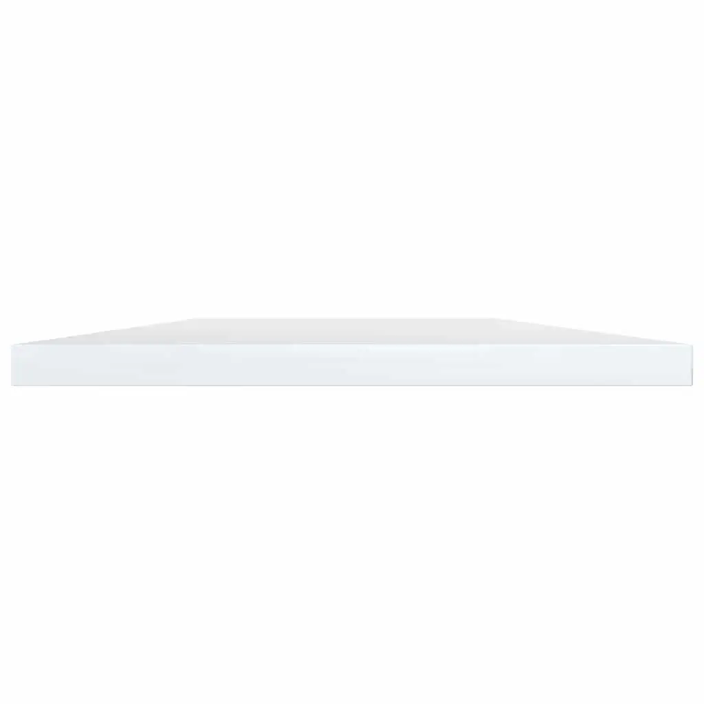 Floating Shelf Boards Engineered Wood 60 x 40 x 1.5 cm White 4 Piece Set