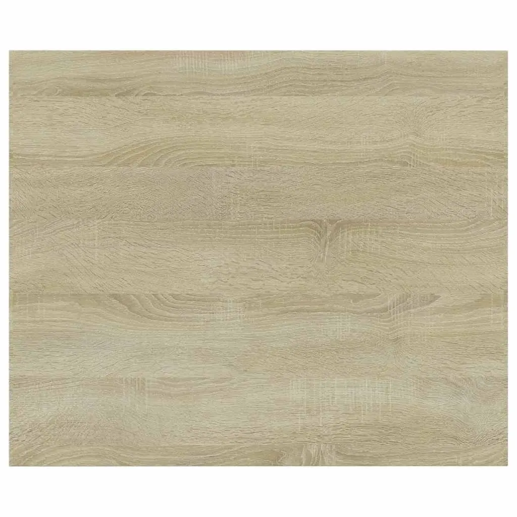 Floating Bookshelf Boards Engineered Wood 60x50cm Brown 4 Piece