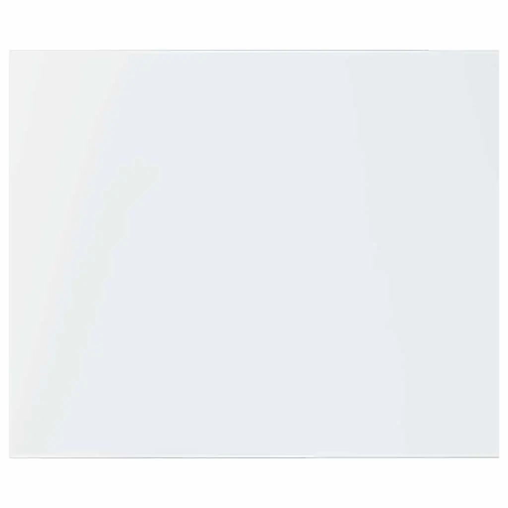Wall Mounted Floating Shelves Engineered Wood Set of 4 White High Gloss 60x50x1.5cm Storage Display for Home Office Living Room