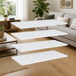 Functional White Floating Shelves for Every Room