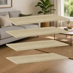 Practical Bookshelf Boards for Your Home, Set of 4