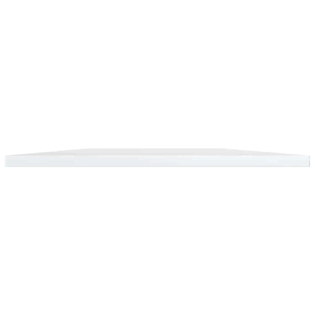 Floating Shelves Engineered Wood 80 x 40 x 1.5 cm Gloss White 4 Pack