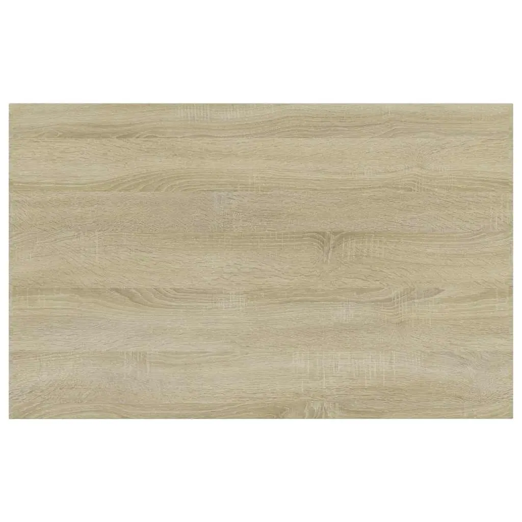 Floating Shelf Boards Engineered Wood Brown 80x50cm Wall Mounted Storage Organizer 4 Piece