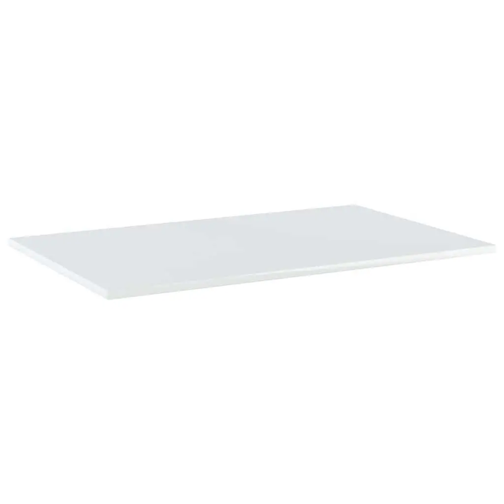 Floating Shelves Engineered Wood 80 x 50 x 1.5 cm White 4 Piece
