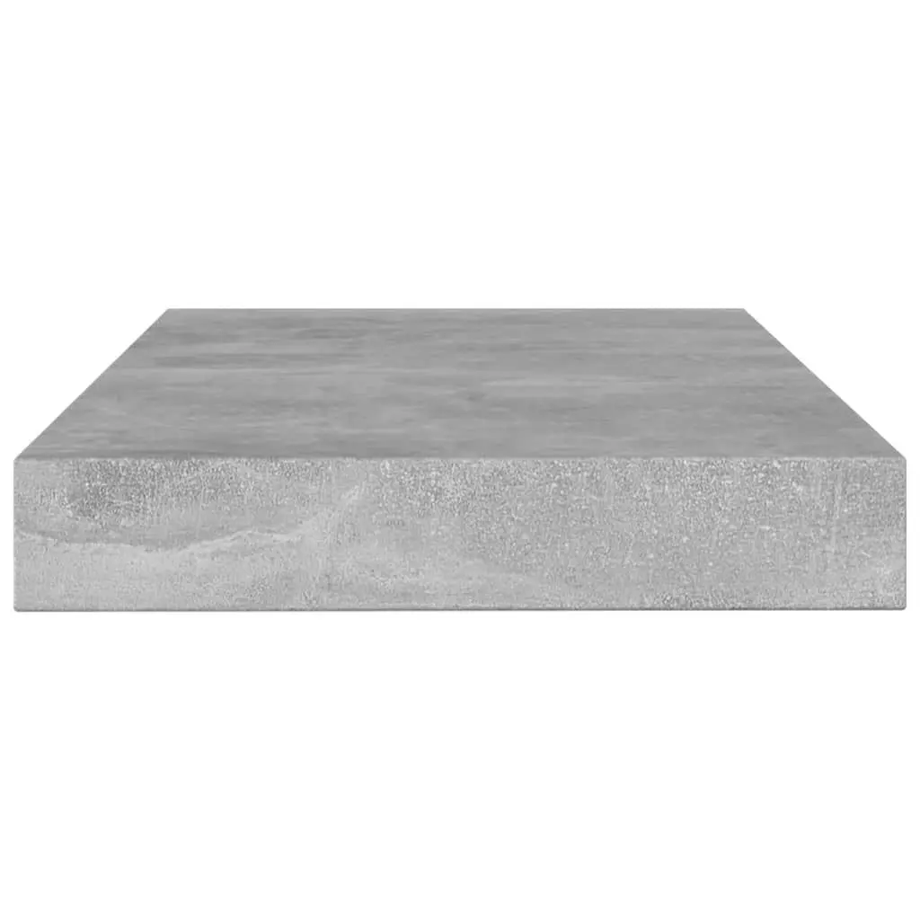 Bookshelf Boards Grey Engineered Wood 100x10x1.5cm Set of 8 Storage Solutions