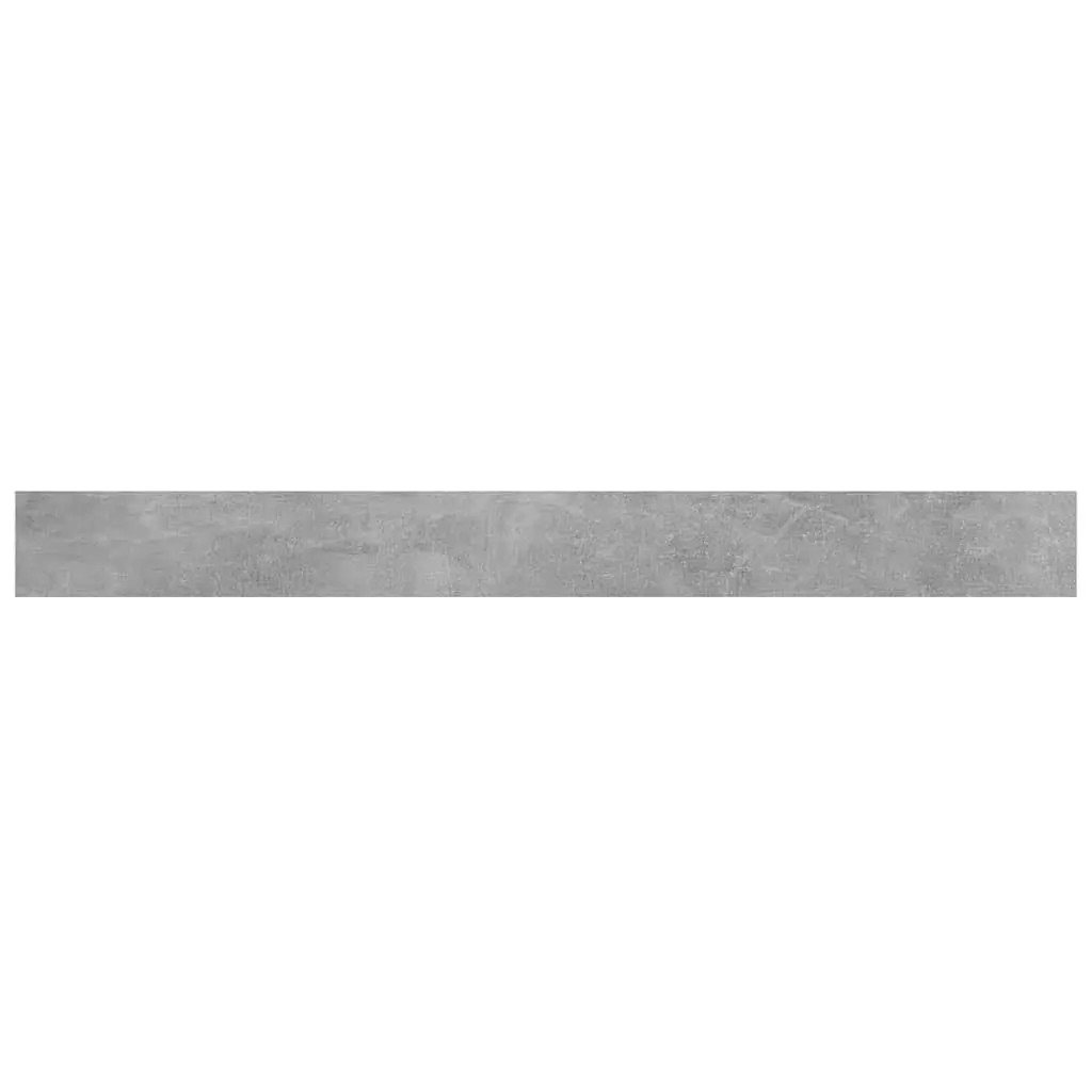 Bookshelf Boards Grey Engineered Wood 100x10x1.5cm Set of 8 Storage Solutions