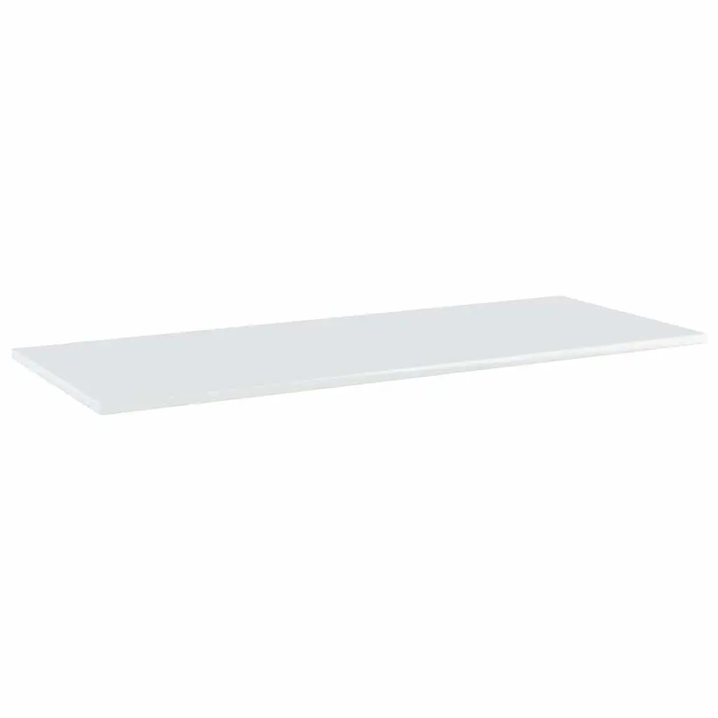 Floating Shelf Boards 4 Pack White Storage Wall Mount Display Bookshelf Panels