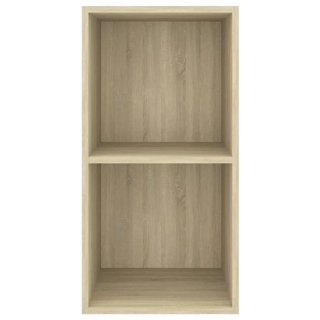 Brown Engineered Wood Wall-Mounted Cabinet 37x37x72cm Storage Unit
